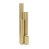 Złota ryflowana tuba natynkowa 20cm dekoracyjny spot plafon LUCAS AZ6151 + AZ6401